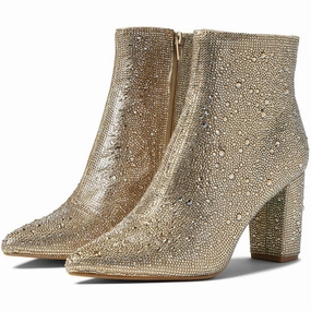 Insulated Cold Weather Commuter Multi-Season Wear Women's Cady Heeled Boots In Light Gold
