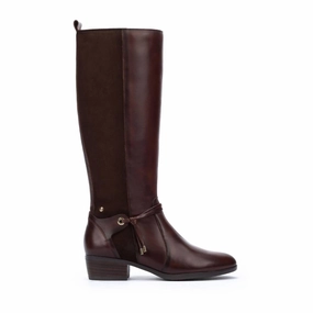Women's Daroca Tall Boots In Caoba Quick Wear Climate Friendly