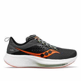 Saucony Men's Ride 17 Running Shoes fixed - insole - feature shoes