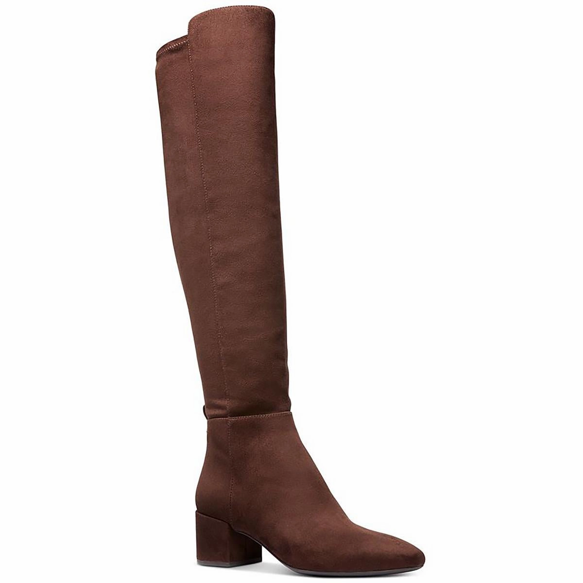 Rugged Protection Easy on Braden Womens Zipper Faux Suede Over-The-Knee Boots