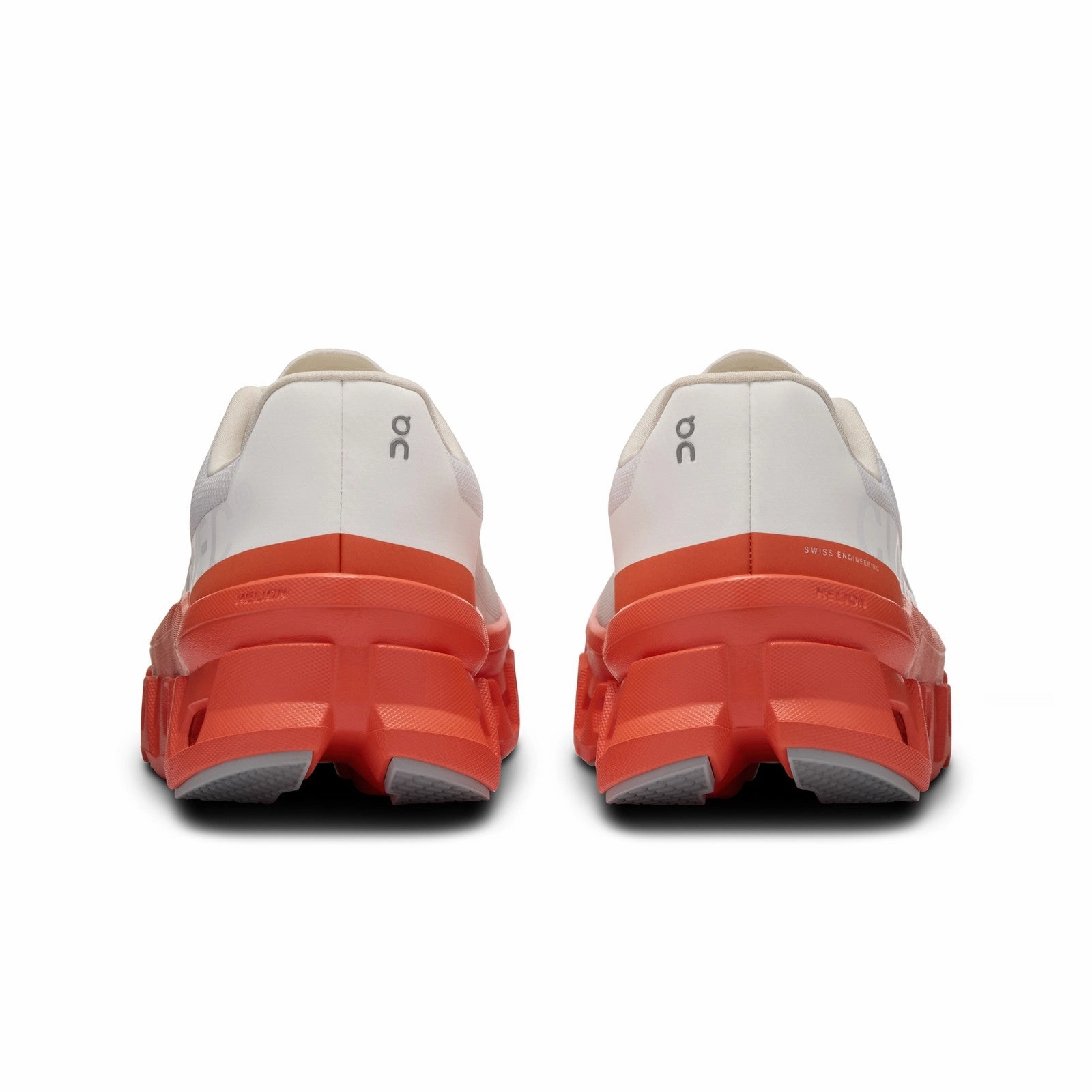 Unbeatable comfort Woven Upper On Running Cloudmonster (White/Flame) Women Shoes 61.97724