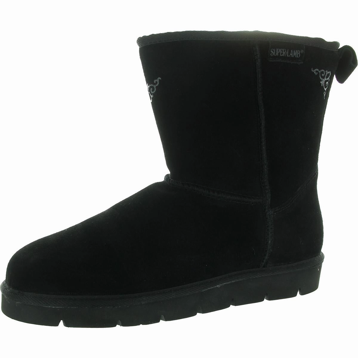 Soft Touch Stable Step Womens Lined Leather Winter & Snow Boots