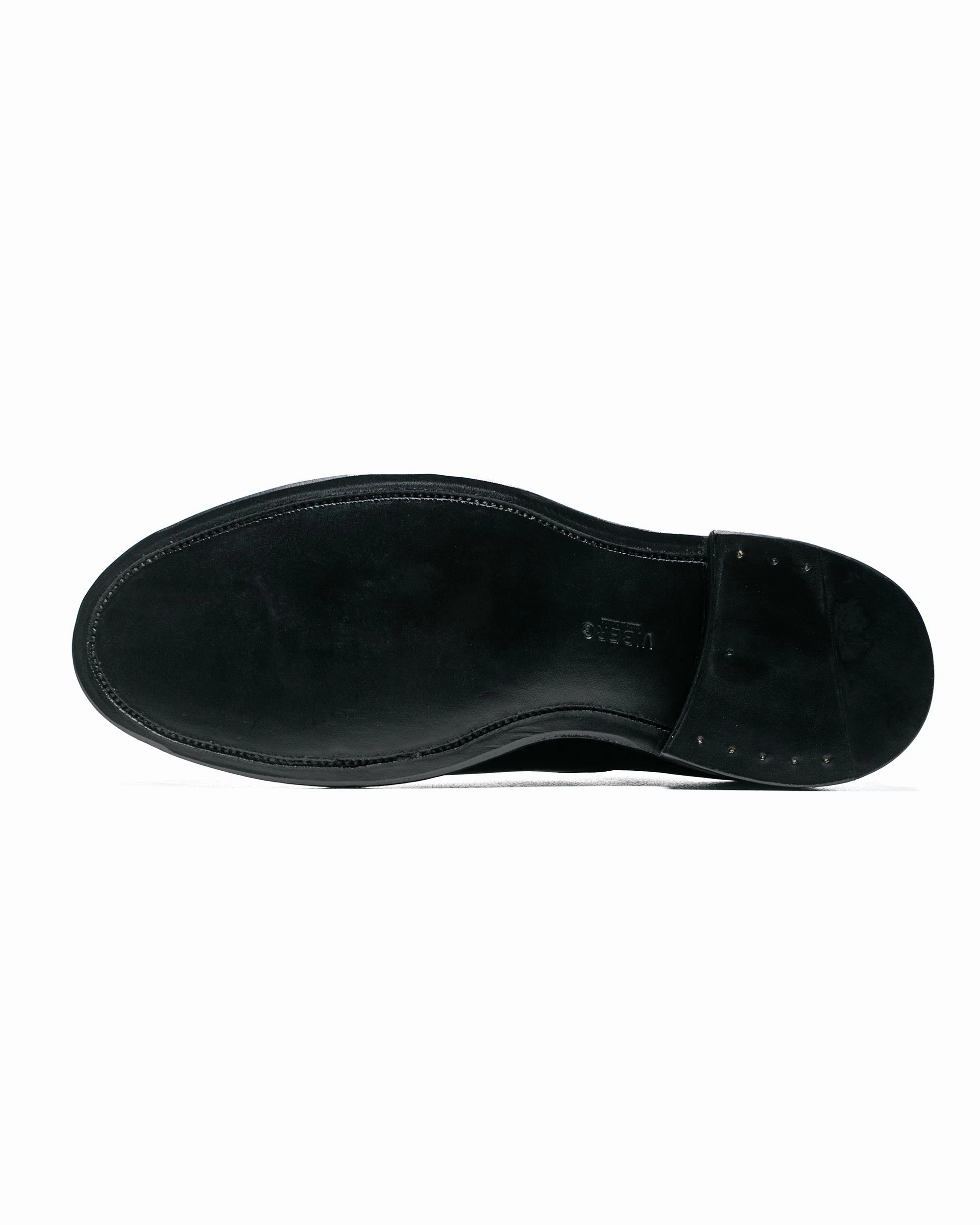 Viberg Bastion Oxford Black French Calf Virtual Step Freeze Proof