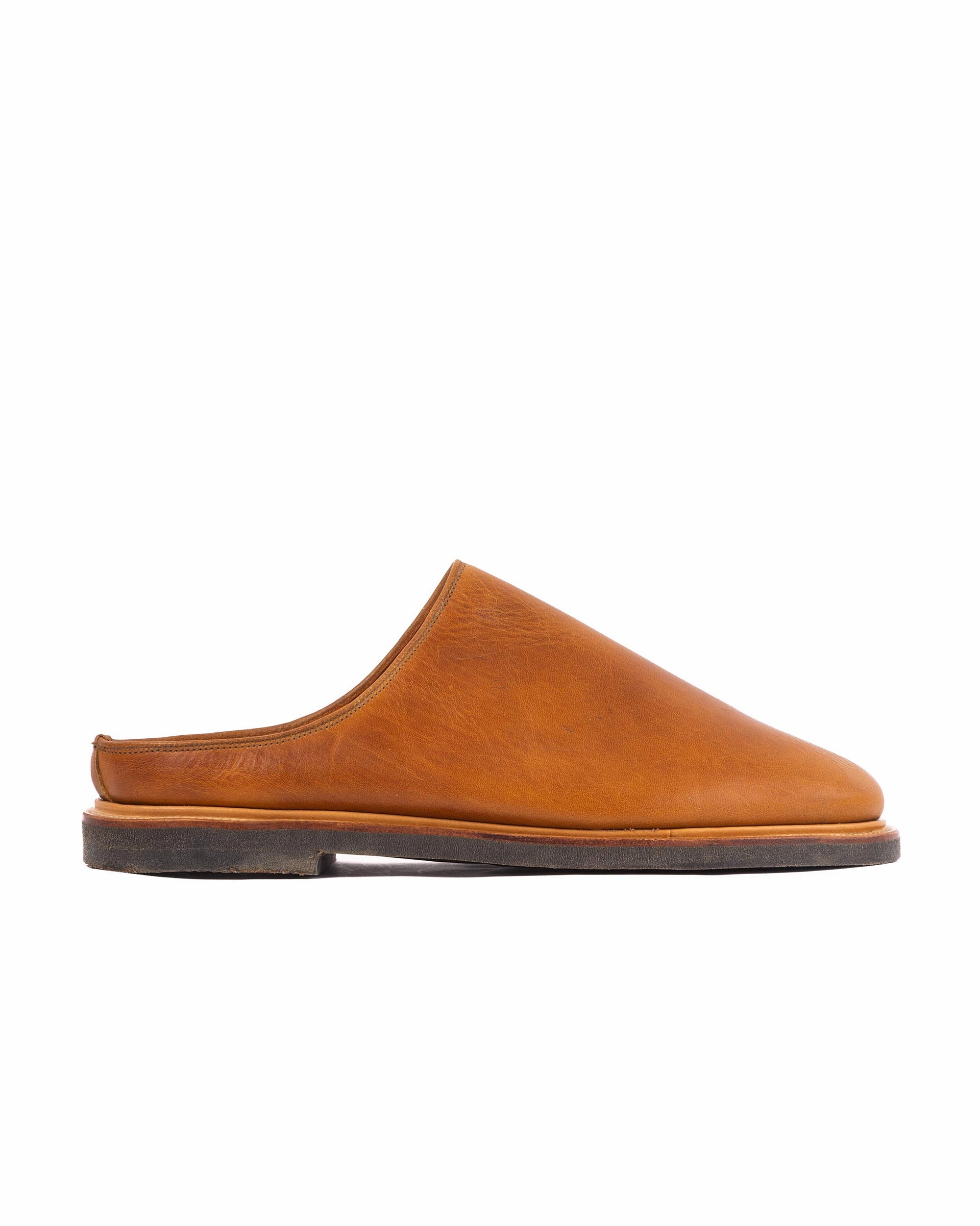 Breathable Material Viberg Mule Noix Eco Grain
