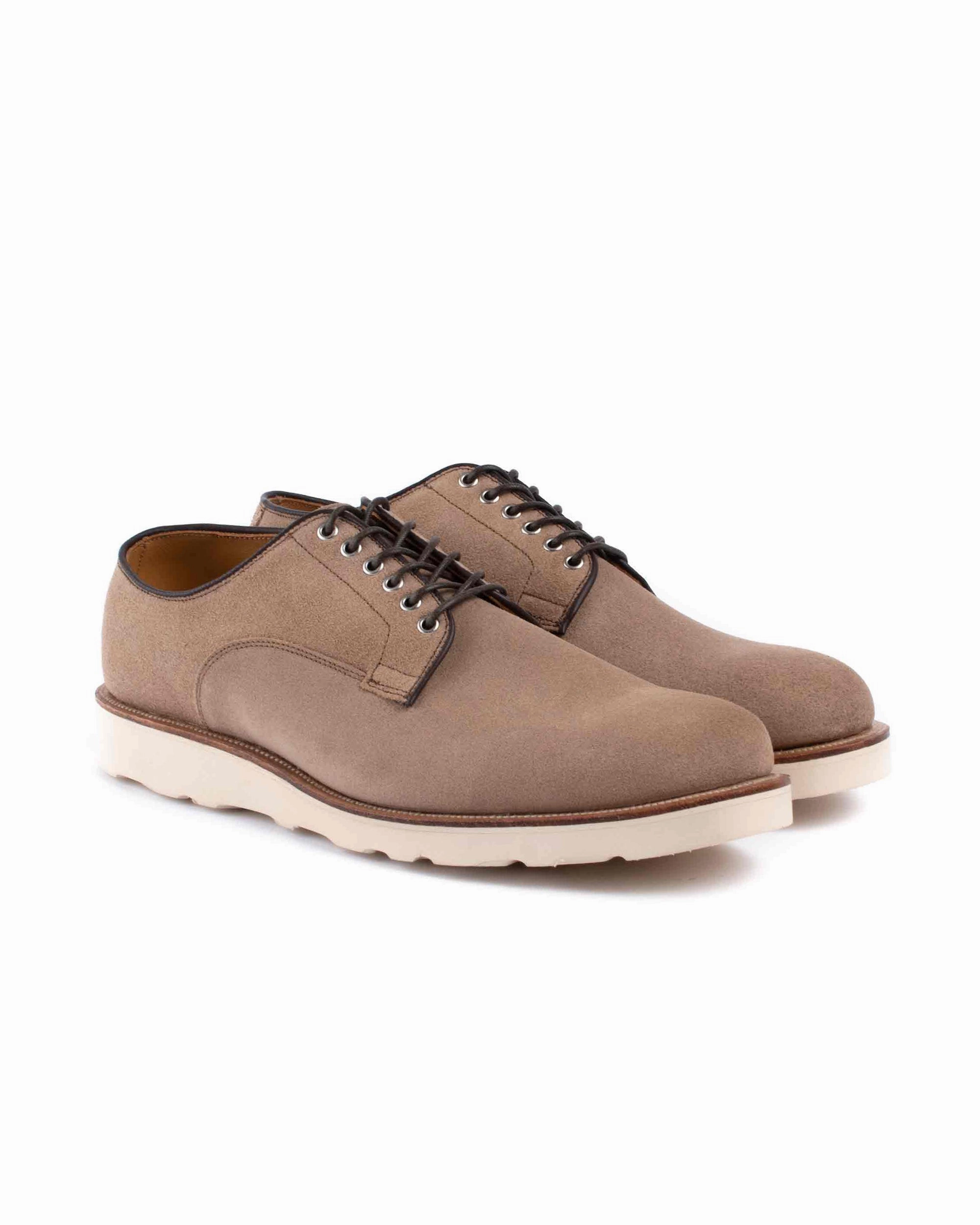 Anti Odor Busy Professionals Viberg Natural Chromexcel Roughout Derby Shoe