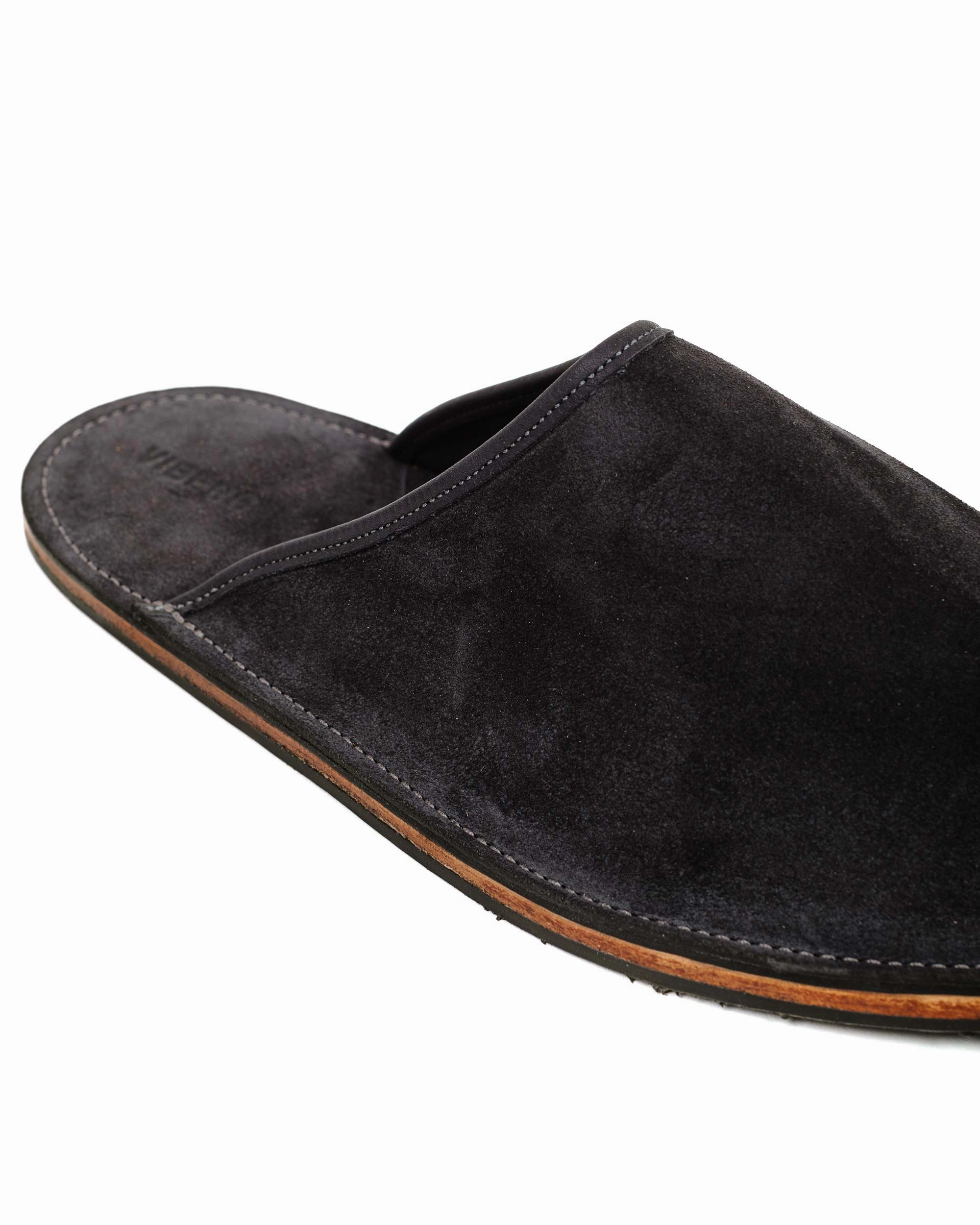 Easy To Clean Stone Gray Viberg Slide Storm Grey Janus Calf Suede