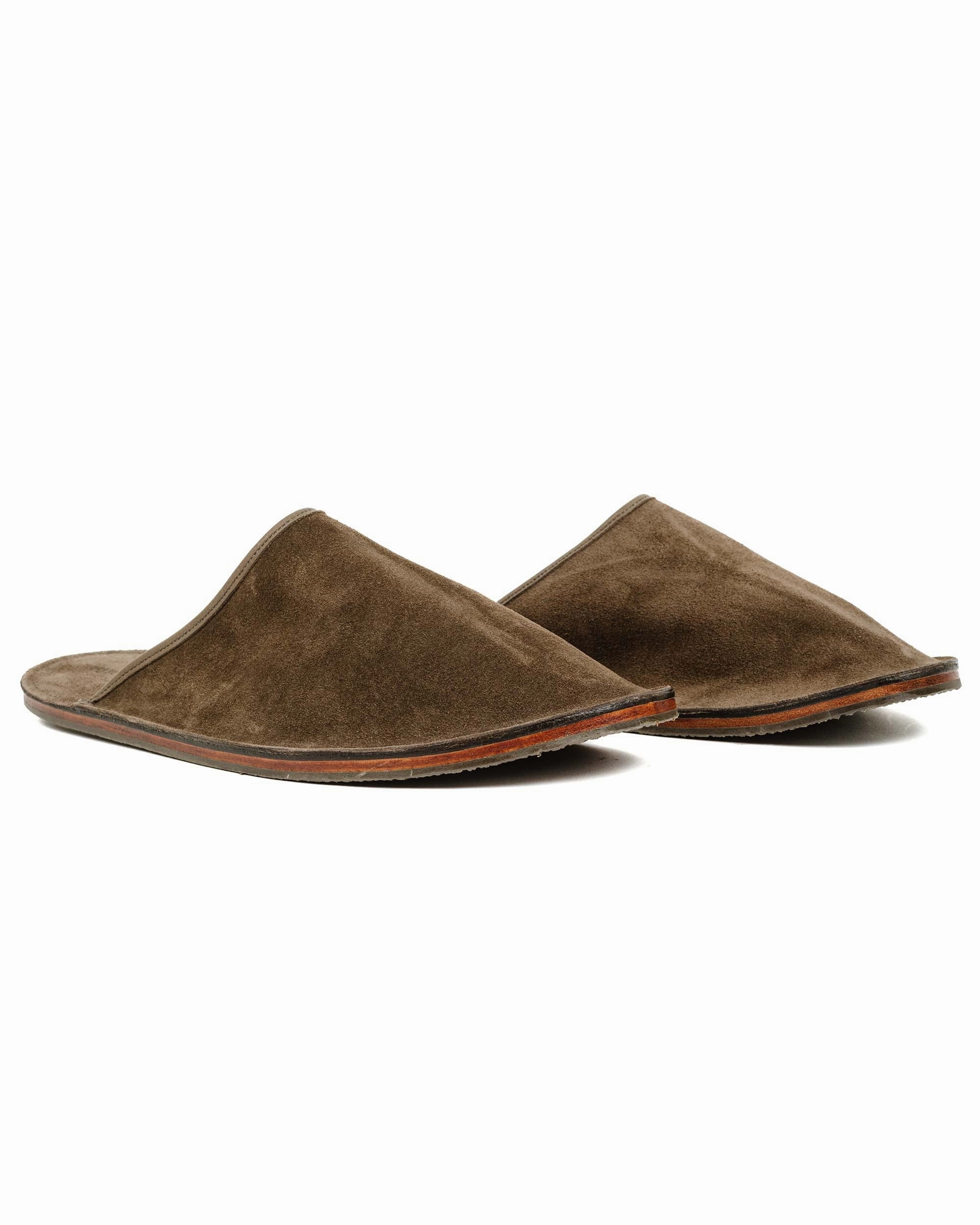 Viberg Slide Thyme Janus Calf Suede Fairy Step Wide fit