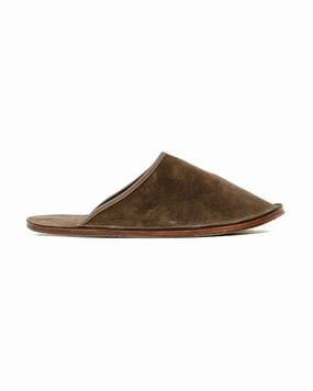 Viberg Slide Thyme Janus Calf Suede Picnic Easy Mind Ease