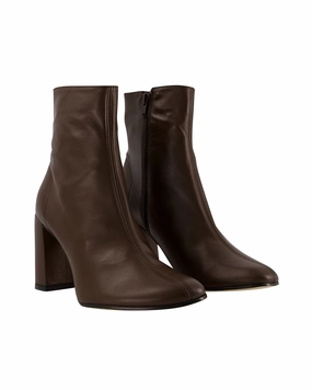 Breathable Rural Traveler Vlada Ankle Boots - By Far - Leather - Bear