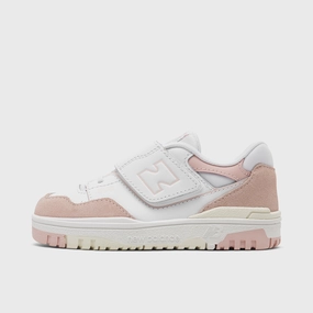 New Balance Infants' 550 White / Pink Haze waterproof
