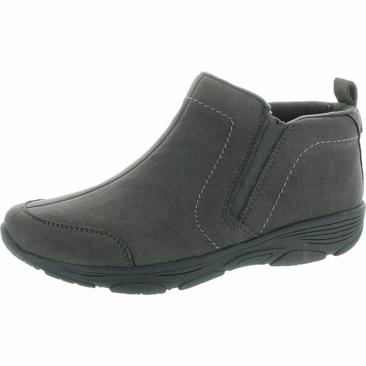Vony 2 Womens Zipper Faux Suede Booties Travel Ready
