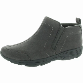 Vony 2 Womens Zipper Faux Suede Booties Travel Ready