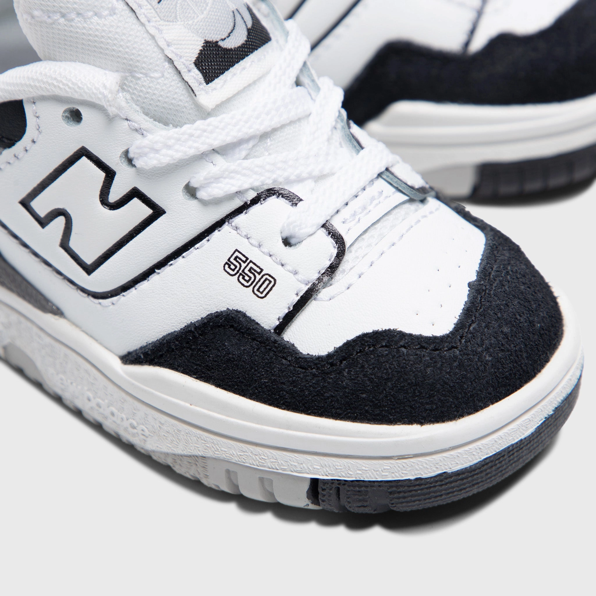 Outdoor Wear Durable TPU New Balance Infants' 550 White / Black