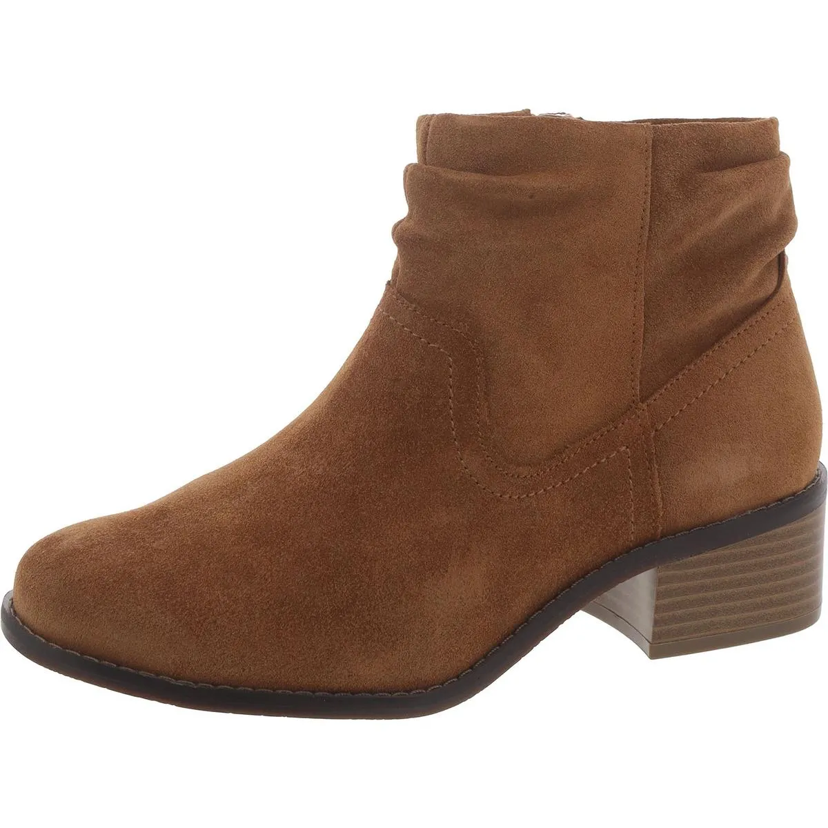Daily Wear Kanela Womens Suede Slouchy Ankle Boots