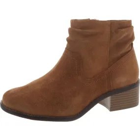 Daily Wear Kanela Womens Suede Slouchy Ankle Boots