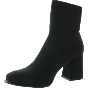 Heavy Grip Athletic Wear Piana Womens Stretch Knit Mid-Calf Boots