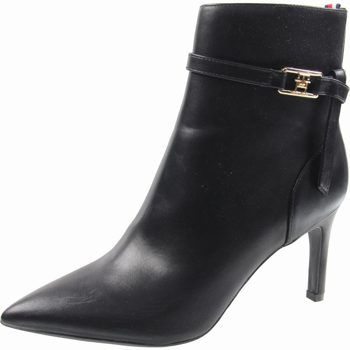 Mid Length TWJORINE Womens Logo Manmade Ankle Boots