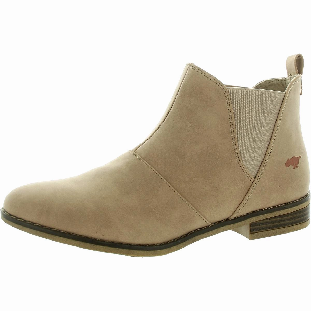 Shock Absorbing Mountain Climber Maylon Womens Faux Leather Booties Chelsea Boots