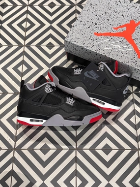 Jordan 4 bred Reimagined (Taille 40,5) Impact Resistant Toe Cap