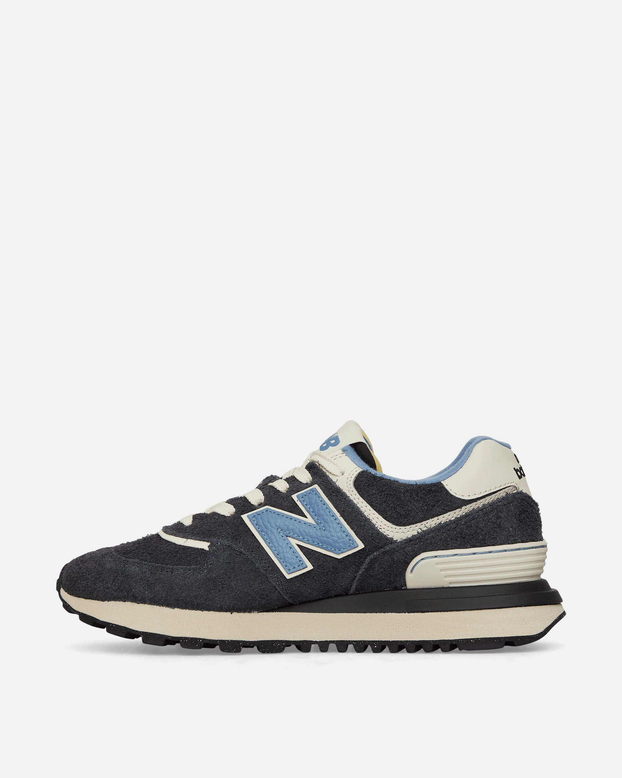 Cushioned Frame Adaptive Fit Lacing 574 LEGACY Sneakers Dark Grey / Blue