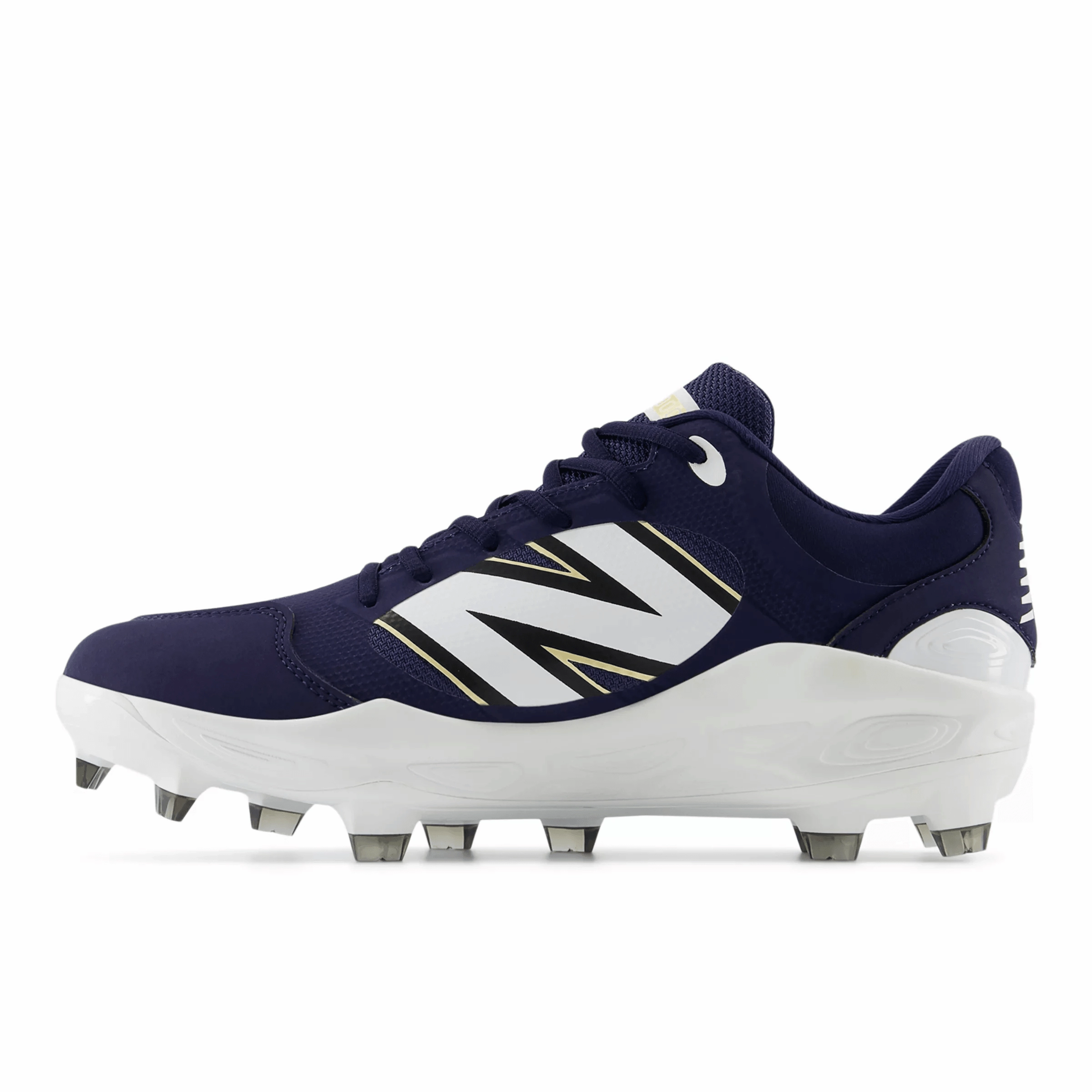New Balance Men's Fresh Foam 3000 v7 Molded Baseball Cleats - Navy - PL3000N7 Full Stability running in the morning shoes