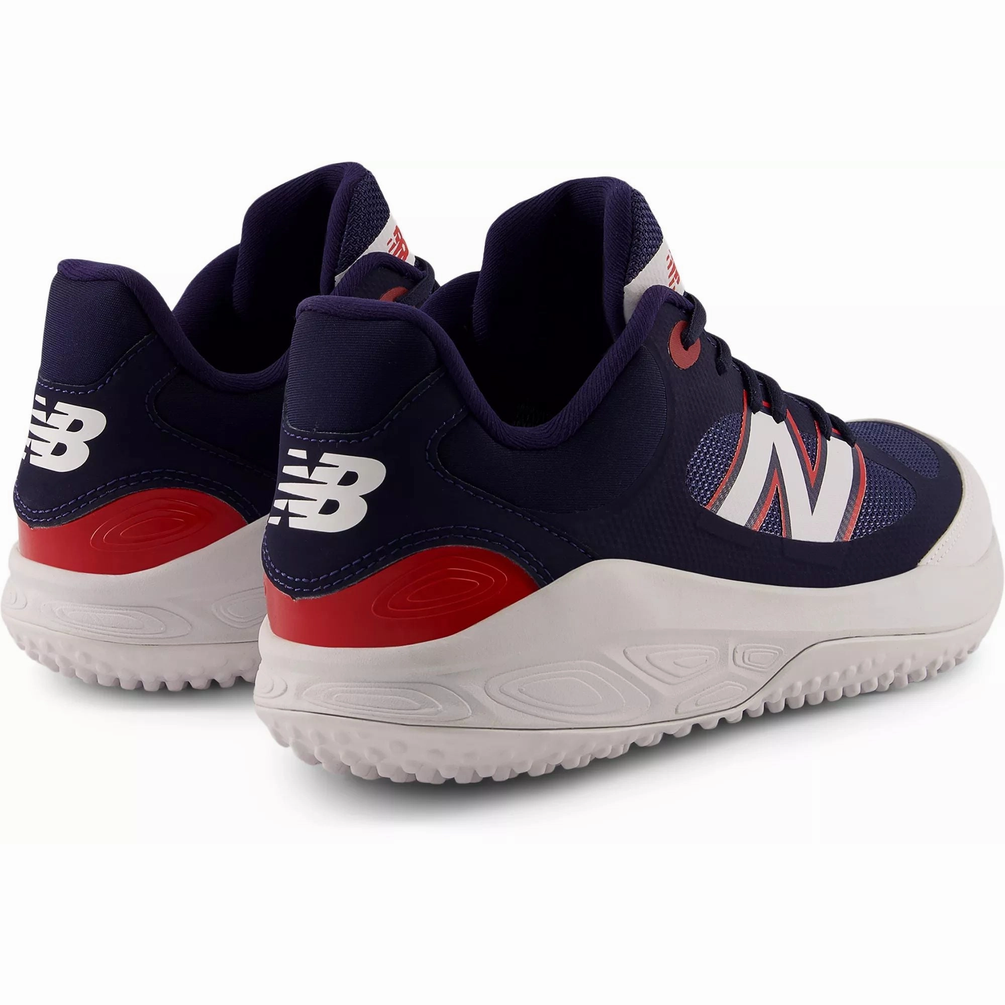 New Balance Men's Fresh Foam 3000 v7 Turf Baseball Shoes - Navy/White/Red - T3000RB7 volleyball player shoes rebound