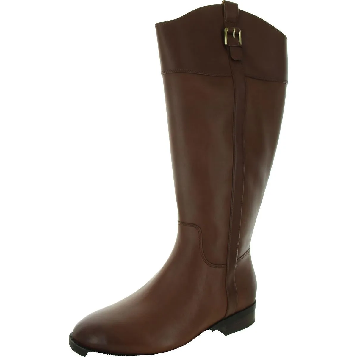 Hope Step ZipUp Phillipa WC Womens Leather Wide Calf Knee-High Boots