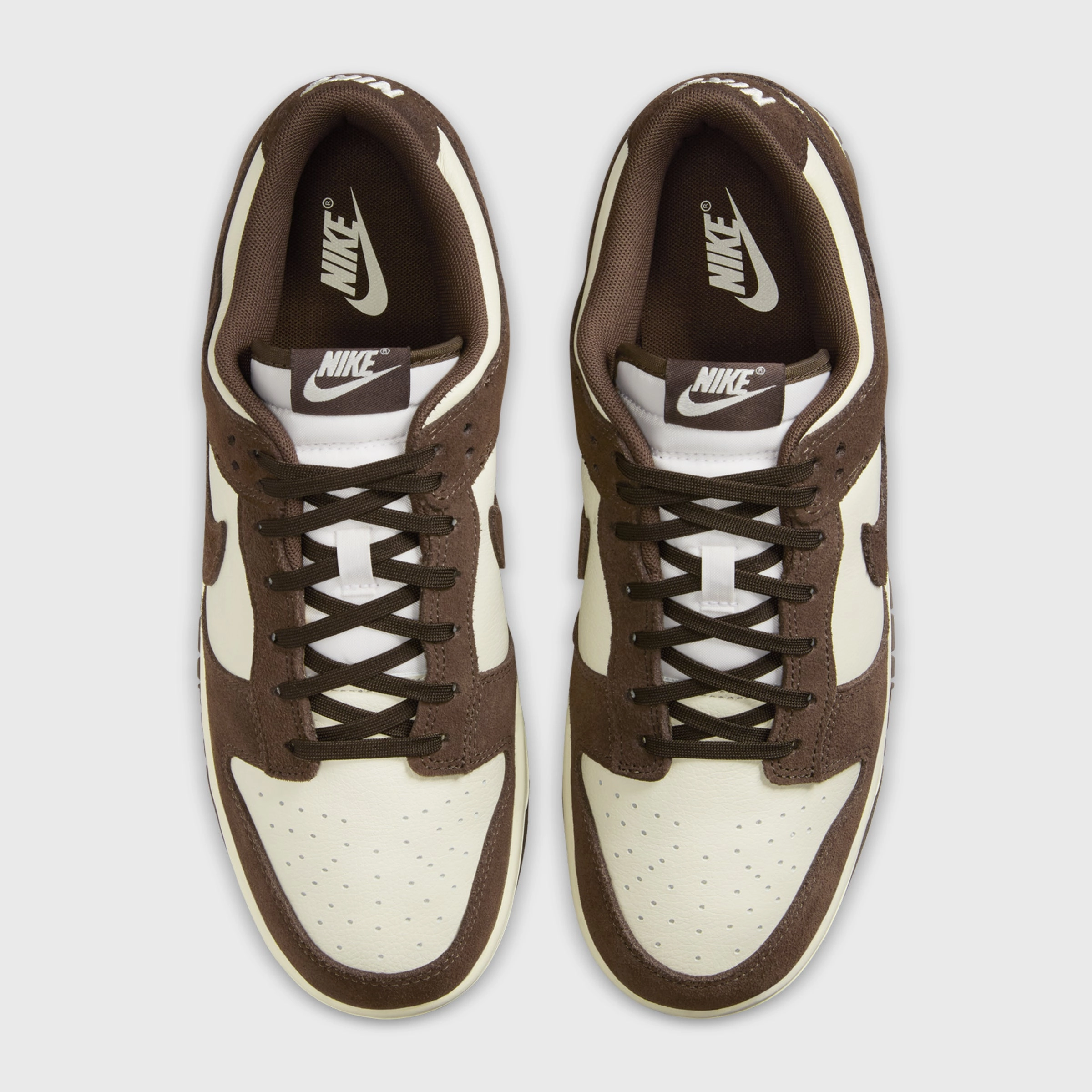 Oxygenated Mesh Panels Hyper Responsive Nike Dunk Low Retro SE Pale Ivory / Baroque Brown