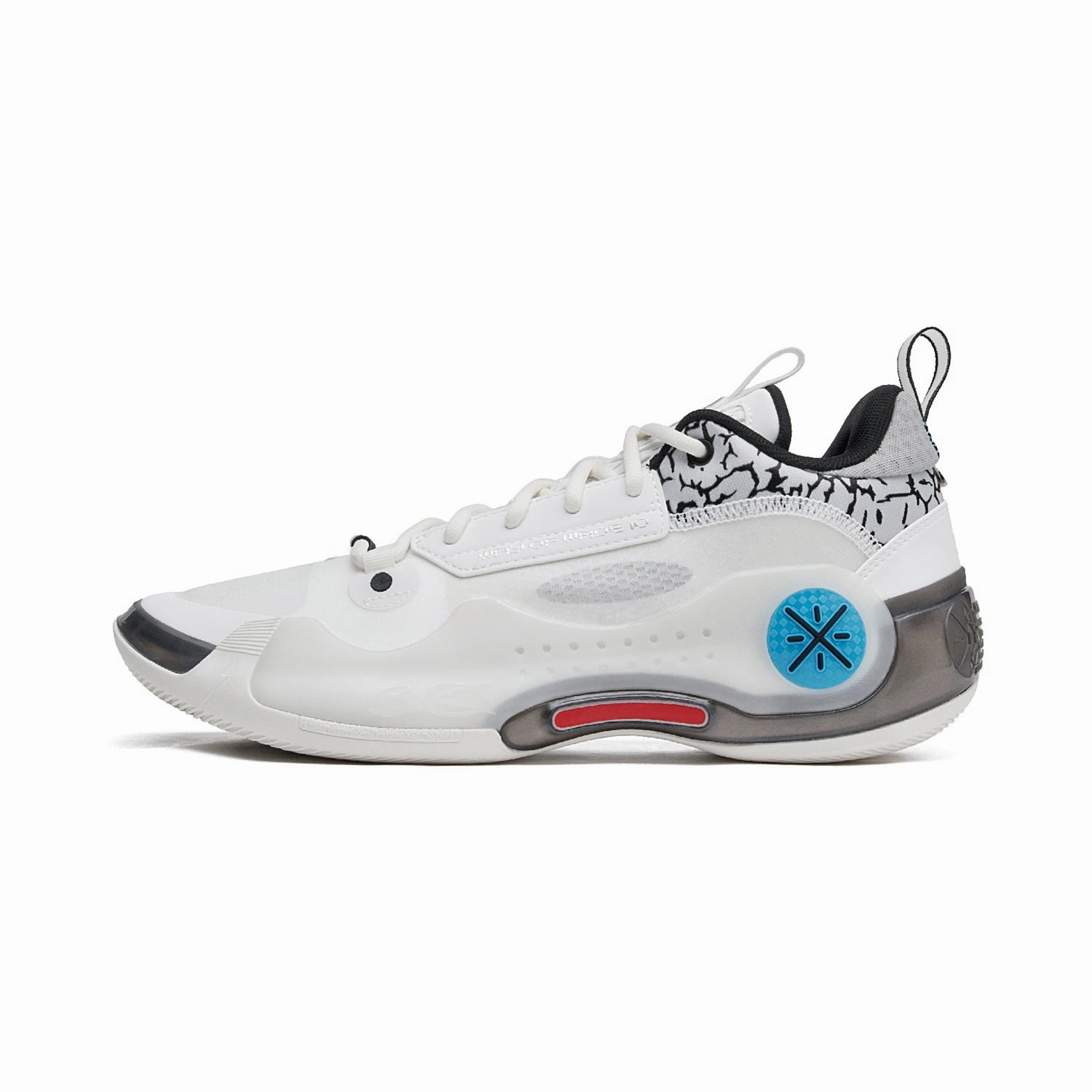 Impact Dispersion Jump Performance Shoes Way of Wade 10 Low "Black Flash"