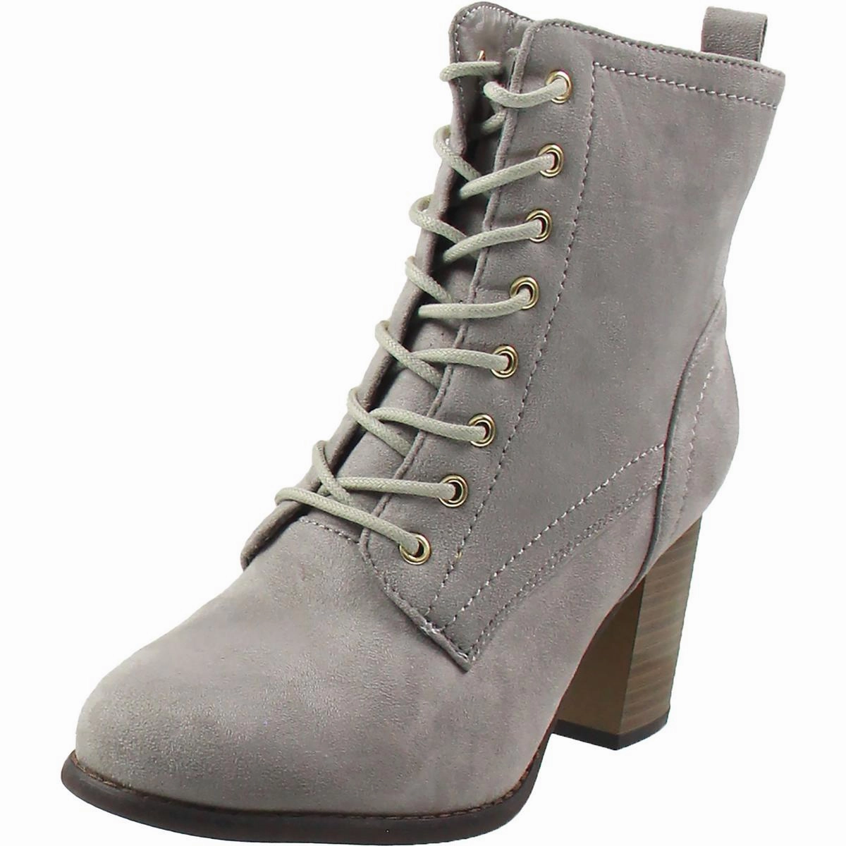 WD Baylor Womens Heeled Zipper Ankle Boots Feather Light River Crossing Flexible Frame Trail Runner