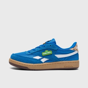 Style Daily Weekend Ready Reebok x Sesame Street Children's Club C Revenge Blue / White