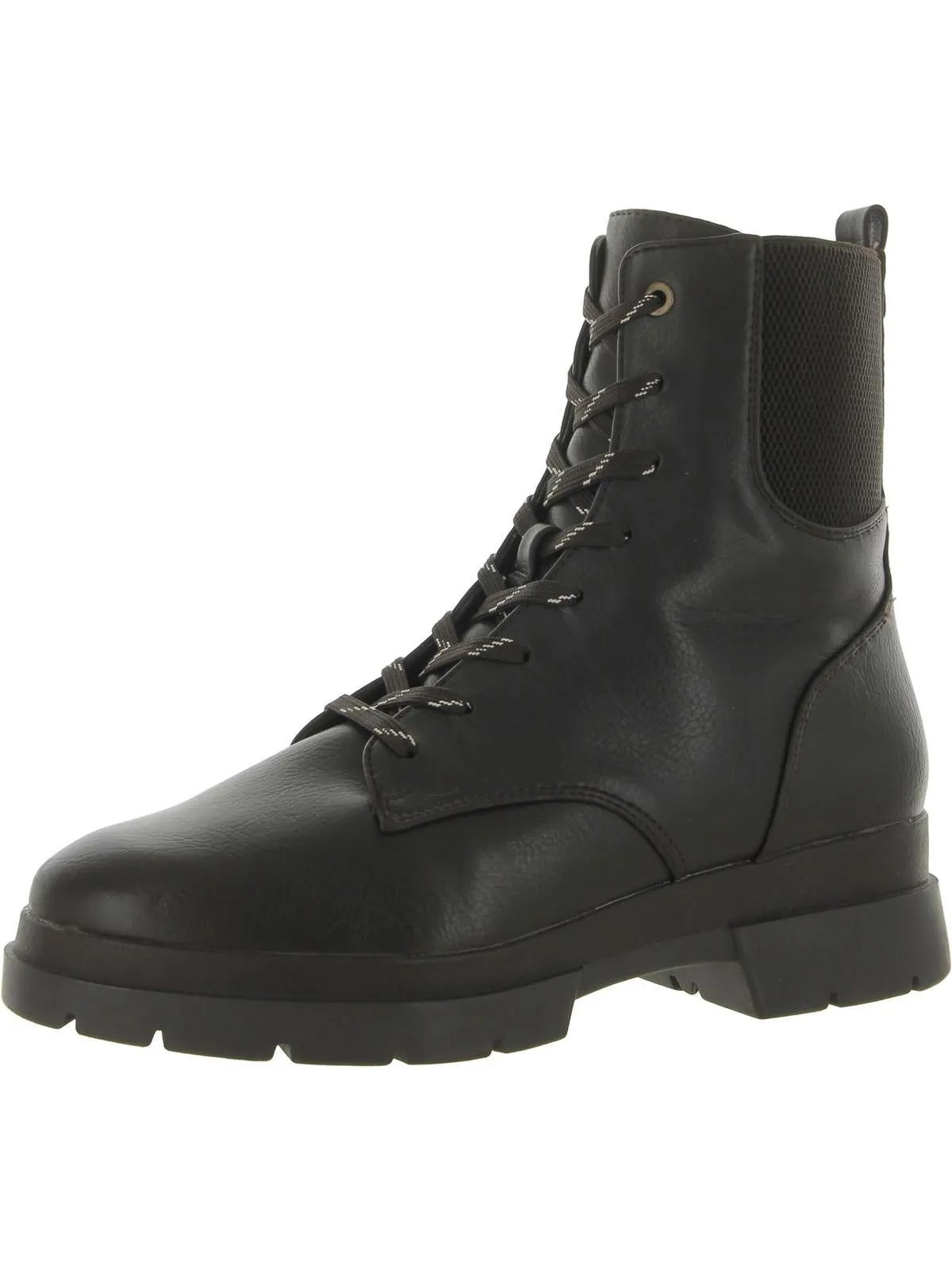 Ozzy Womens Faux Nubuck Lace-Up Combat & Lace-up Boots Reinforced Form Backcountry Camper