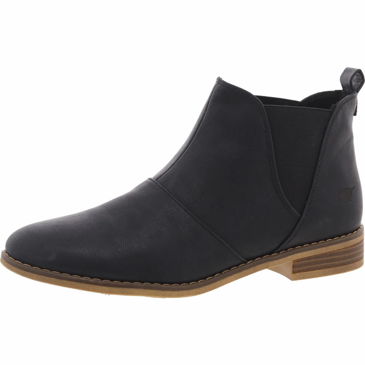 Womens Stretch Faux Leather Chelsea Boots Anti Odor Daily Walks Pure Joy