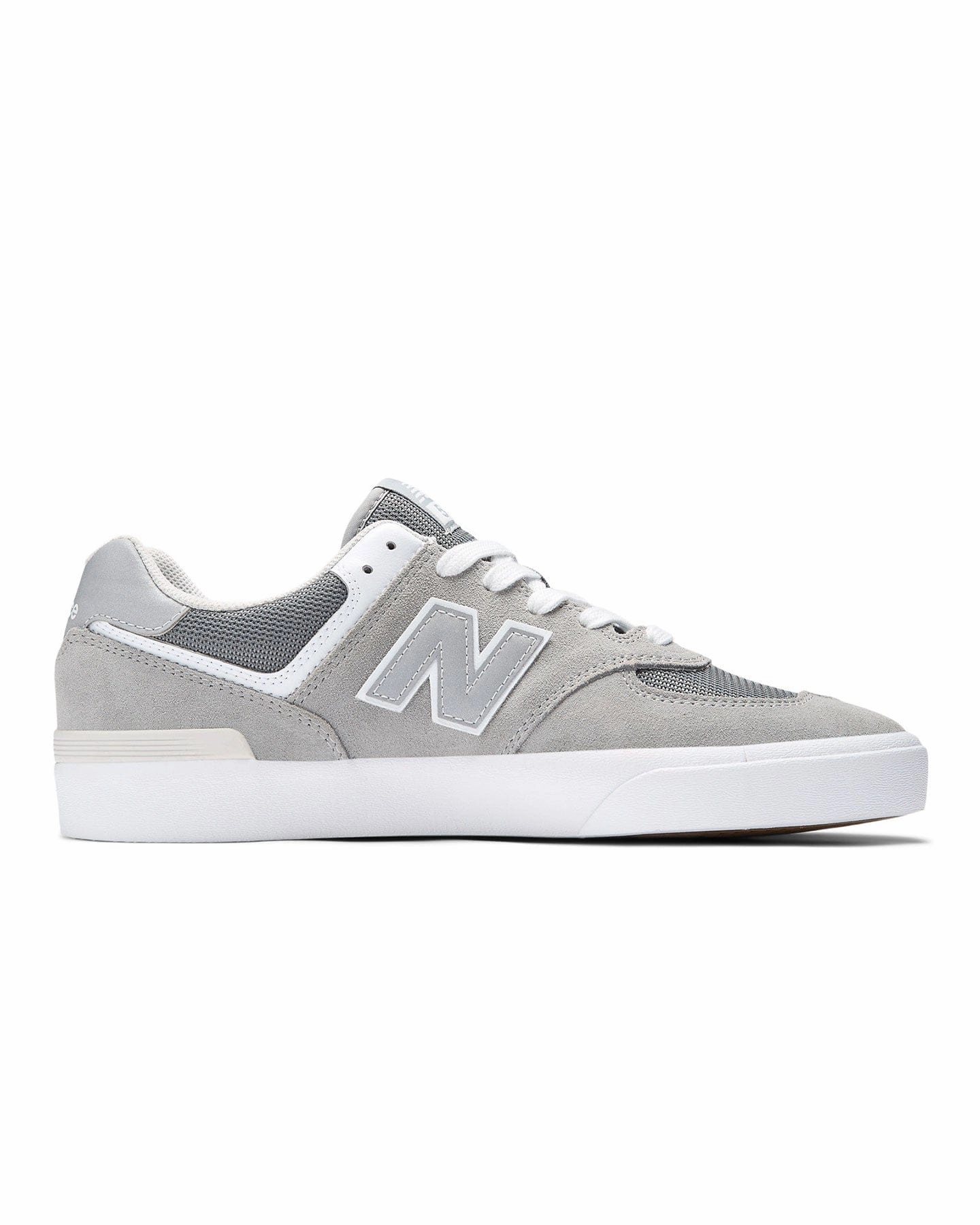 New Balance Numeric 574 WIDE - Grey / White Comfort quality