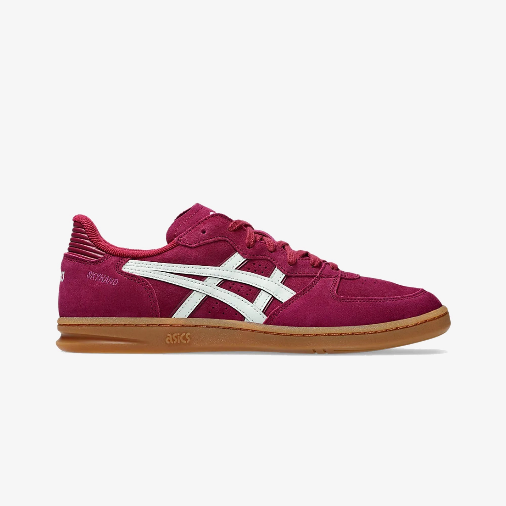ASICS | SKYHAND OG { DRIED BERRY/PALE MINT aerodynamic - feature shoes short - distance running footwear
