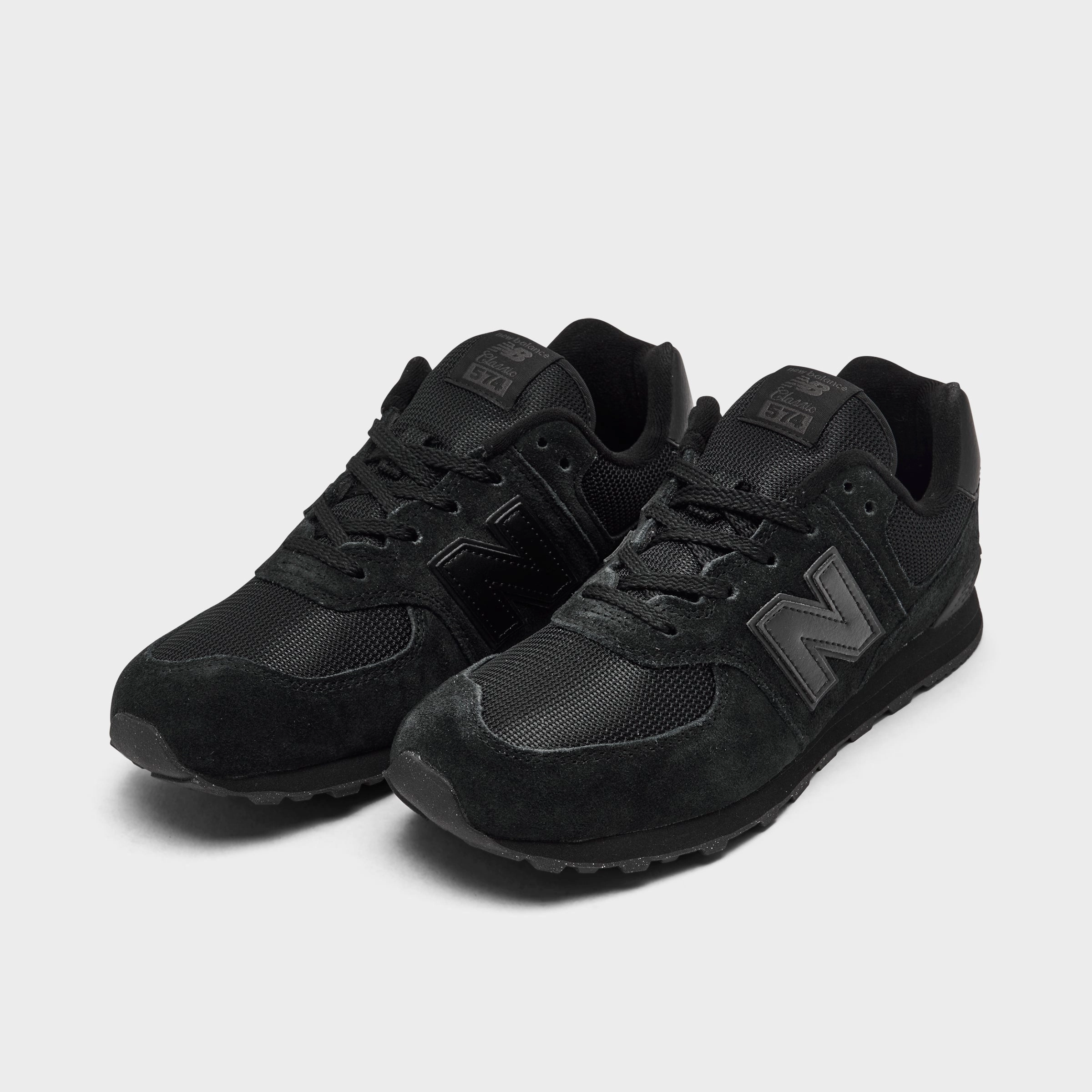 breathable experience New Balance Juniors' 574 / Black