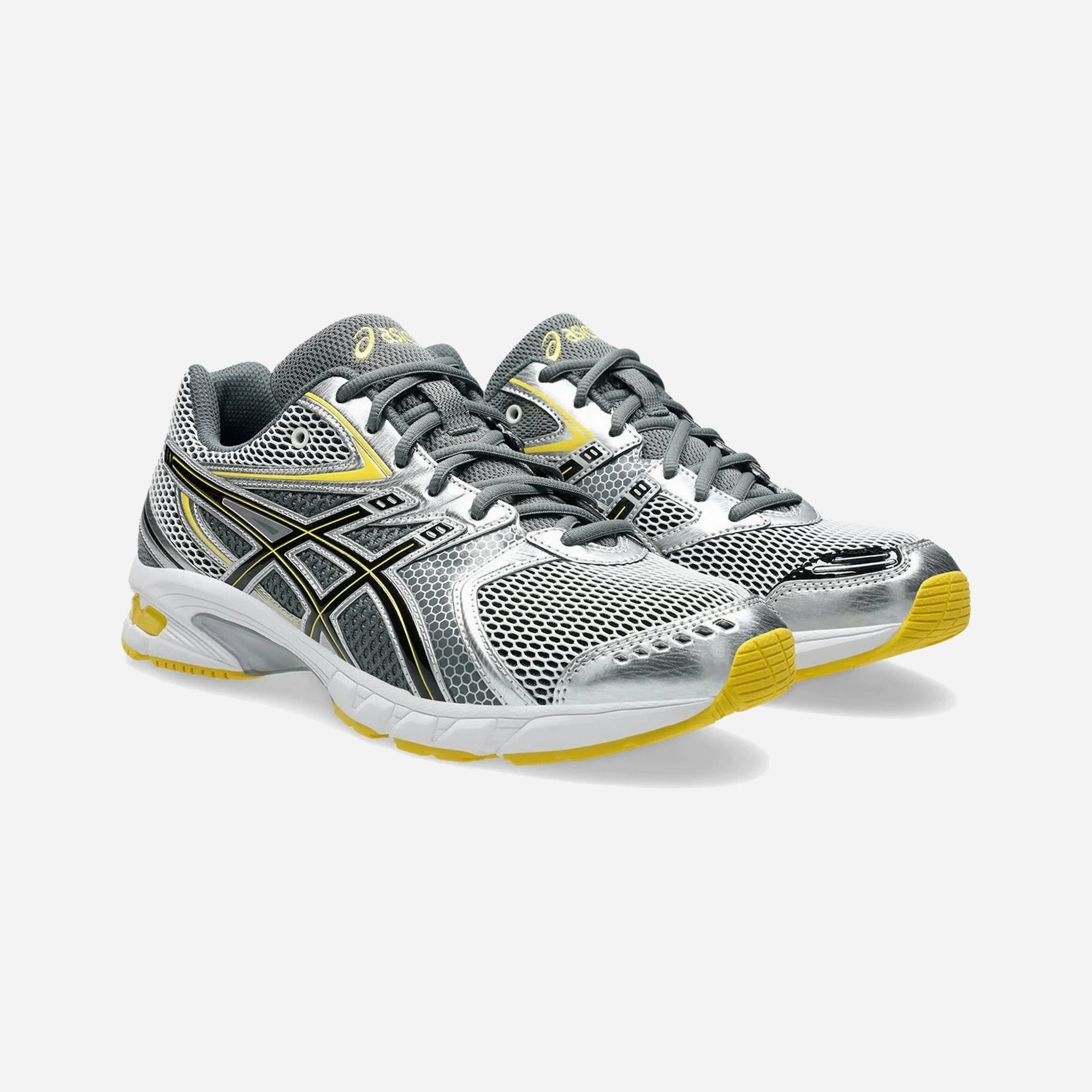 Heel lock motion - control shoes ASICS | GEL-DS TRAINER 14 { WHITE/TAI CHI YELLOW