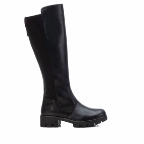Insulated Snowy Path Mid Cut Women's Casual Boots In Black