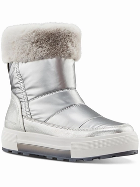 Wizard Womens Faux Leather Quilted Winter & Snow Boots All Day Comfort Groom