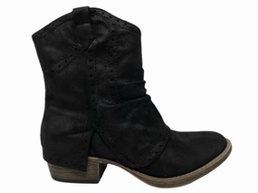 Memory Foam High-traction Women B Don Boots In Black