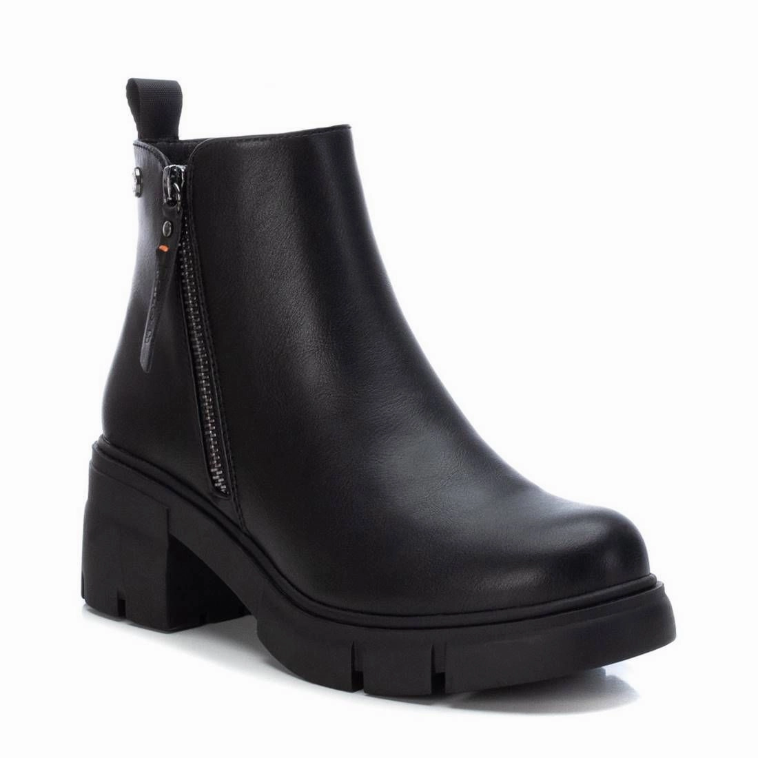 Women's Booties By XTI Clean Lines Padded Interior City Walking
