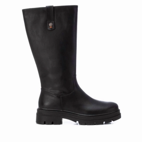 Women's Casual Boots In Black Cold Trek Reinforced Form Night Travel