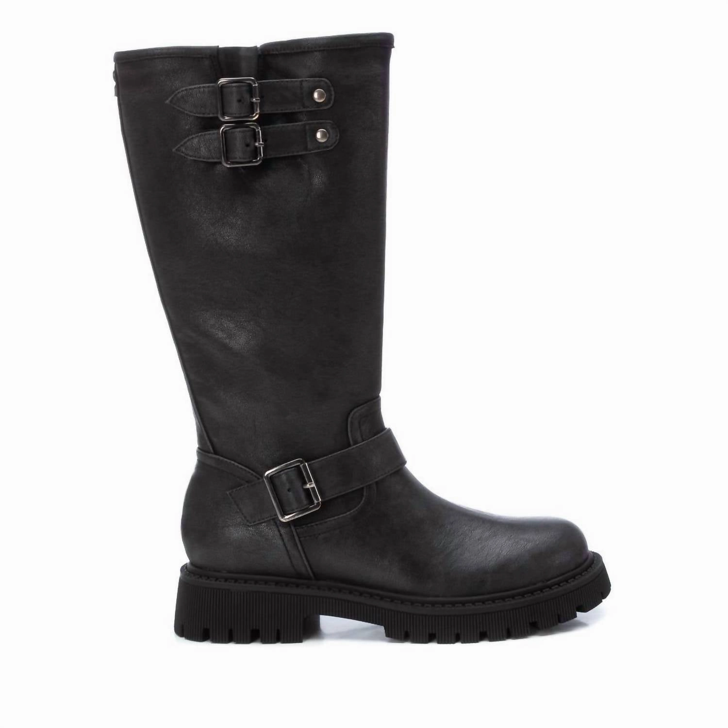 Traction Sole Reliable Grip Women's Casual Boots In Black