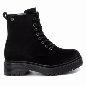 Women's Combat Booties In Black Mud Resistant Winter Walker Adventurous Spirit