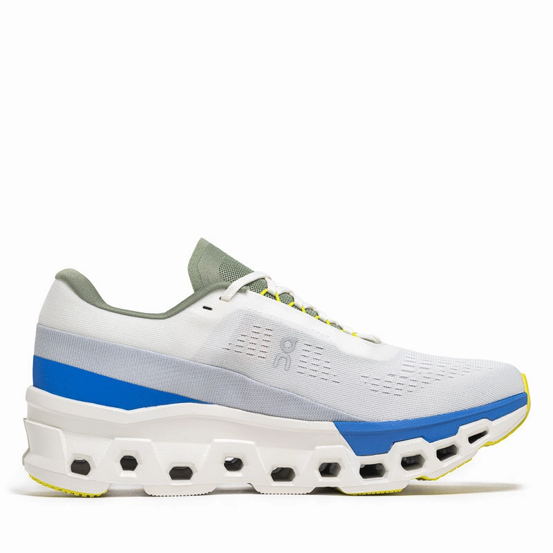 Women's DISTANCE x On Cloudmonster 2 - White/Lapis Smart