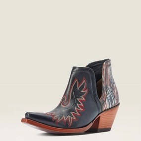 Hiking Comfort Women's Dixon Chimayo Western Boot In Cash Black