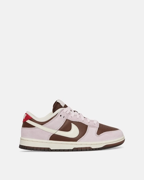Women's Dunk Low Sneakers Cacao Wow / Pink Foam Impact Diffusion Layers