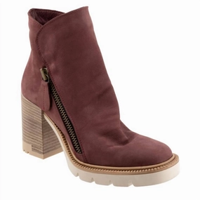 Hiking Functional Style Women's Elliott Boots In Dark Wine
