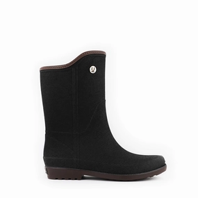 High Traction Adventure Journey Women's Fabric Touch Rain Boots By Ulan