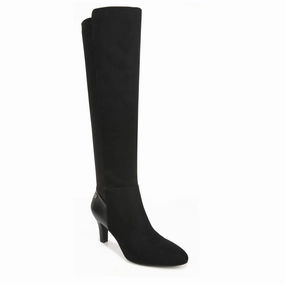 Padded Interior Mountain Climber Women's Gracie Wide Calf Boot In Black
